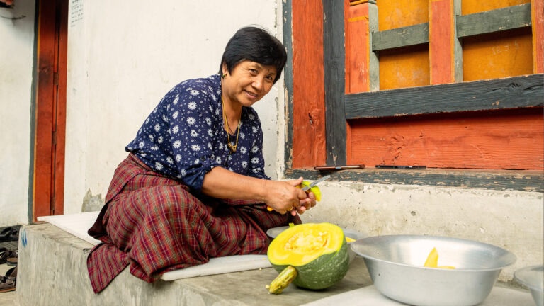 Bhutanese Rural Life